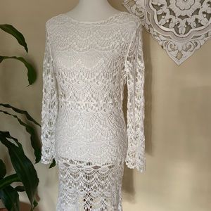 Sexy lace coverup